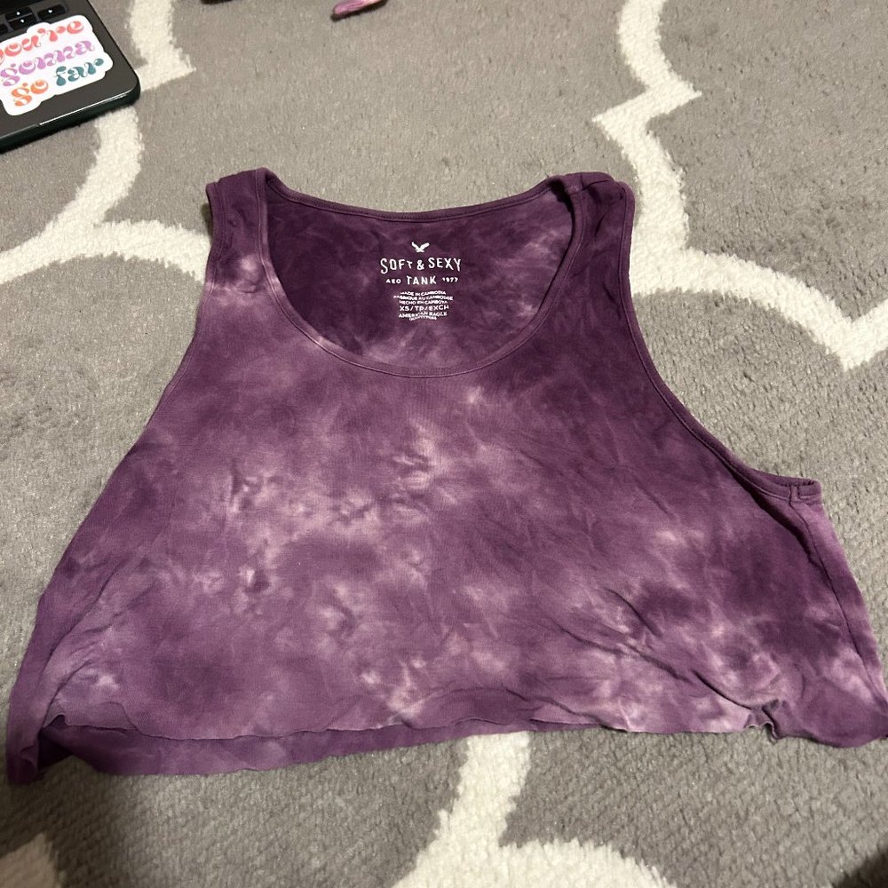 Cropped Work-Out Tank